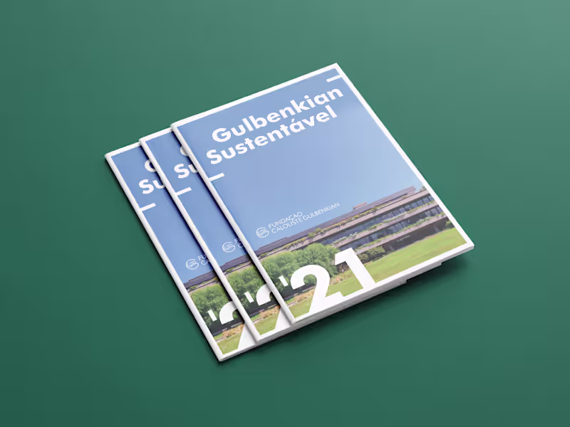 Cover image for Sustainability Booklet  — Calouste Gulbenkian Foundation