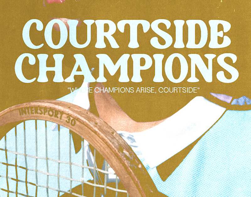 Cover image for "Courtside Champions" 🏆 Brand Identity 