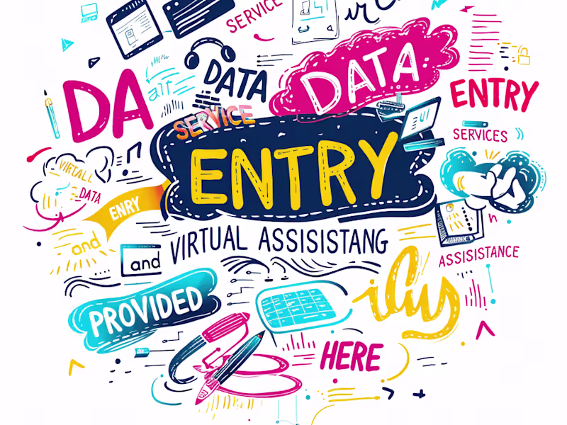 Cover image for Data Entry, Web Scraping and VA Services