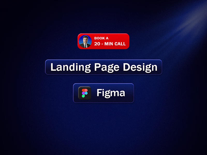 Cover image for Figma Landing Page Design for Clean Conversion
