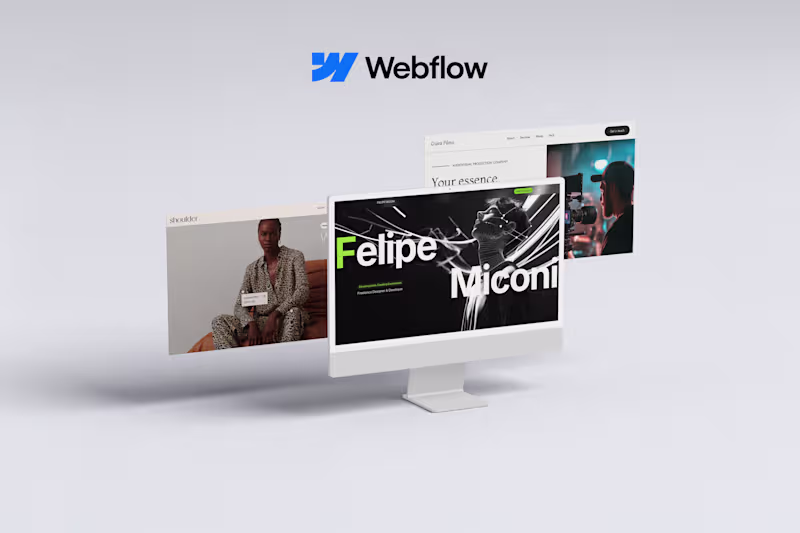 Cover image for Design and Build your Website with Webflow