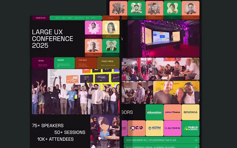 Cover image for Config 25 Landing page: Behance