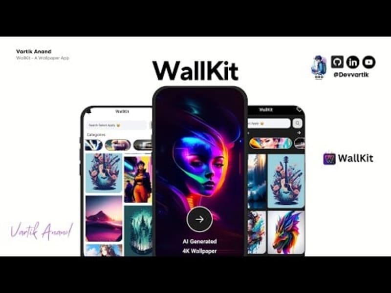 Cover image for WallKit-Wallpaper-App