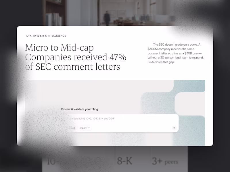 Cover image for Finiti Legal — Brand, Website & AI Product Design