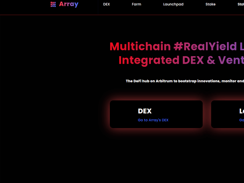Cover image for Array Multichain Real Yield Launchpad
