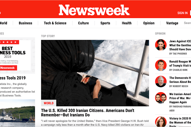 Cover image for Newsweek Clone