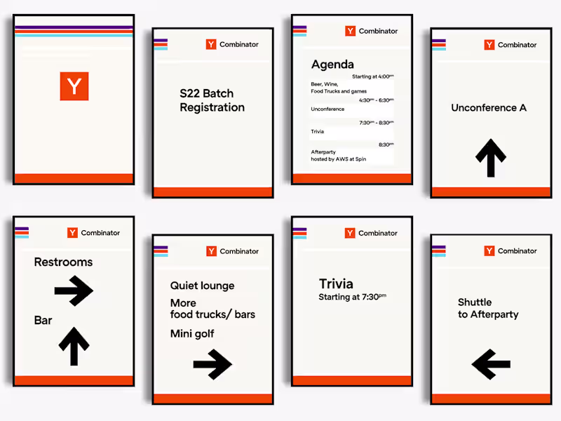 Cover image for Wayfinding for Y Combinator events