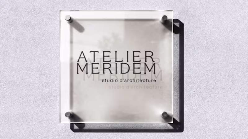 Cover image for Atelier Meridem - Architecture Brand