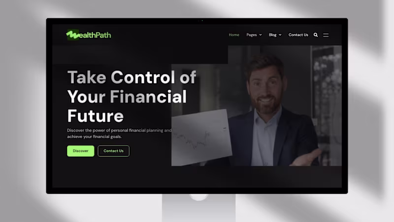 Cover image for WealthPath - Personal Financial Planner