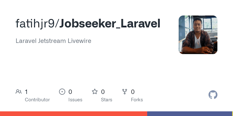 Cover image for fatihjr9/Jobseeker_Laravel