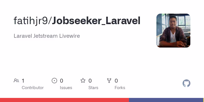 Cover image for fatihjr9/Jobseeker_Laravel