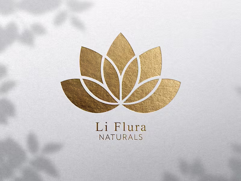 Cover image for Li Flura Naturals Logo & Visual Identity Design