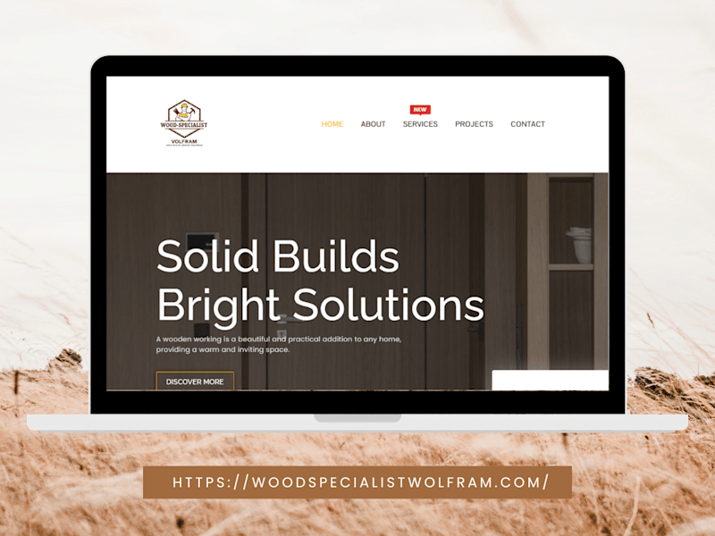 Cover image for Wood Specialist Wolfram | WordPress Website Design & Development