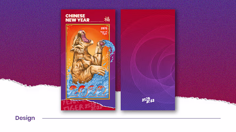 Cover image for Lunar New Year 2022 Envelope Design :: Behance