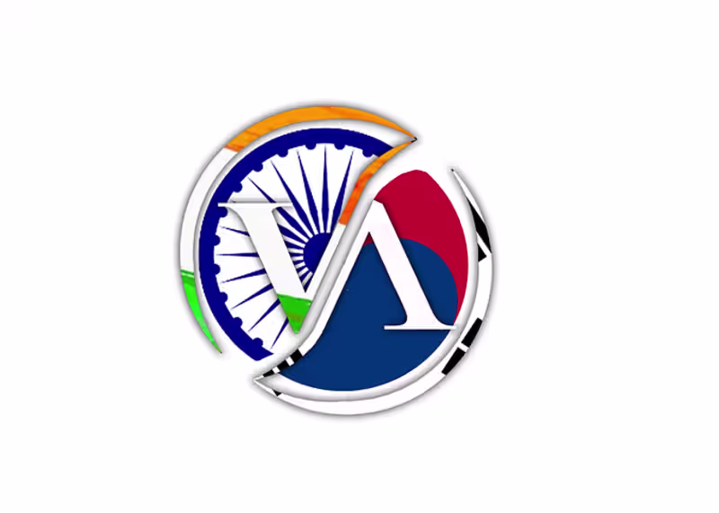Cover image for Logo for INDIA and JAPAN (Virtual Assistance Meeting 2022 ) 