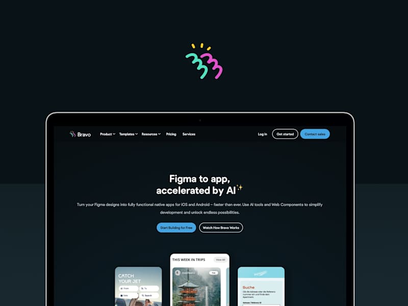 Cover image for Bravo Studio Rebranding (UI/UX and Social Media)
