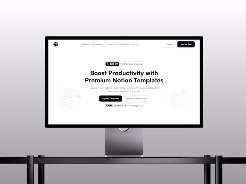 Cover image for Notionary — Base Template for Framer