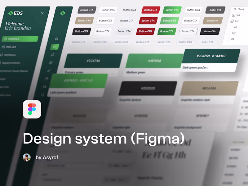 Cover image for Design System in Figma