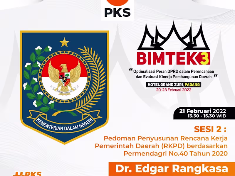 Cover image for Legislative Technical Guidance For DPRD & DPR RI Indonesia