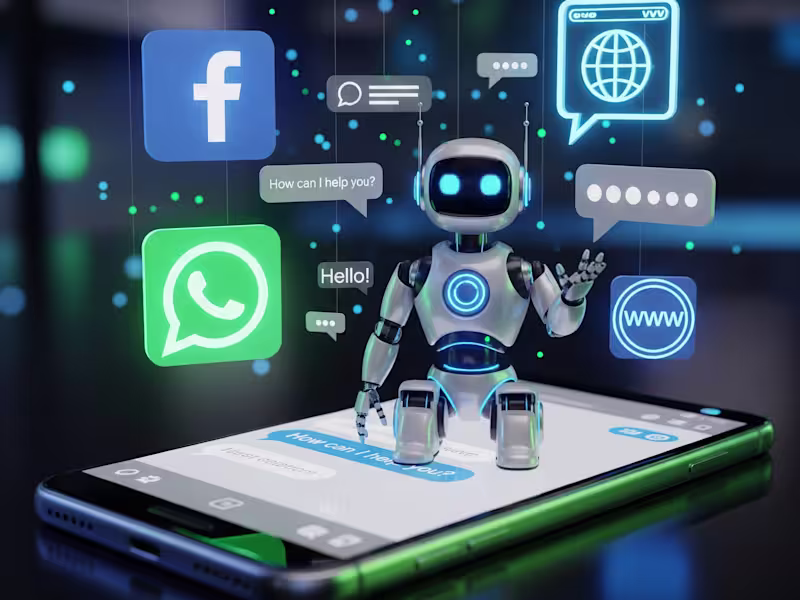 Cover image for Custom AI Chatbot Development 