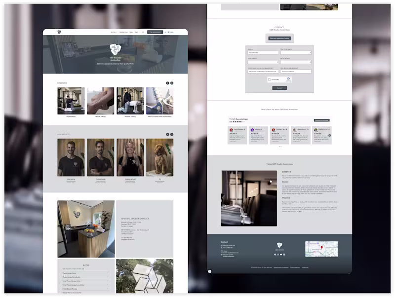 Cover image for Webflow Design & Development for EBP Studio