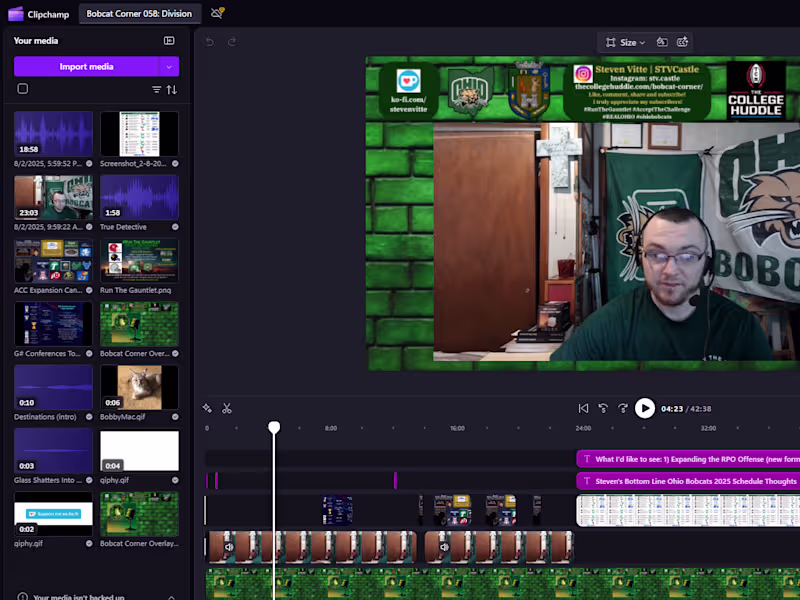 Cover image for Editing your video to meet professional standards
