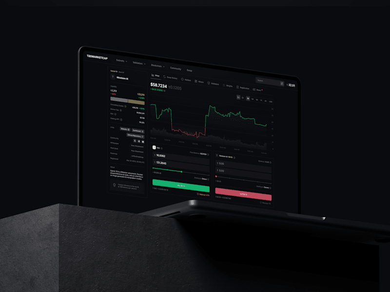 Cover image for TaoMarketCap — Brand & Product Design
