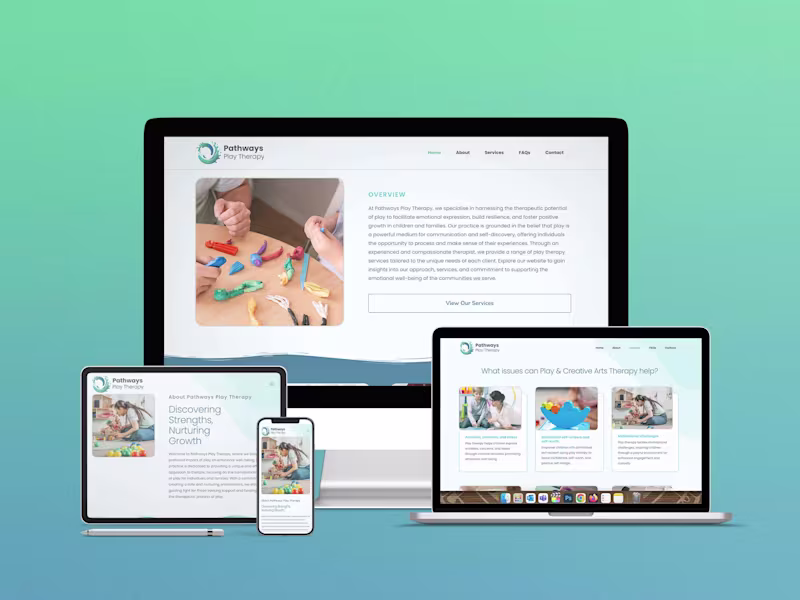 Cover image for Custom websites that enhance your brand, engage users, & convert