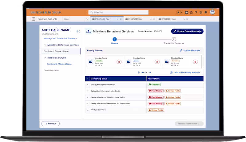 Cover image for AI-Integrated Support Module Design for United Healthcare