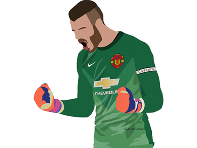 Cover image for Man United - David De Gea