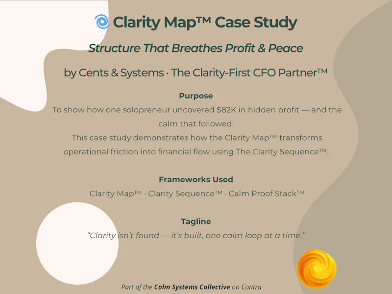 Cover image for Clarity Map Case Study
