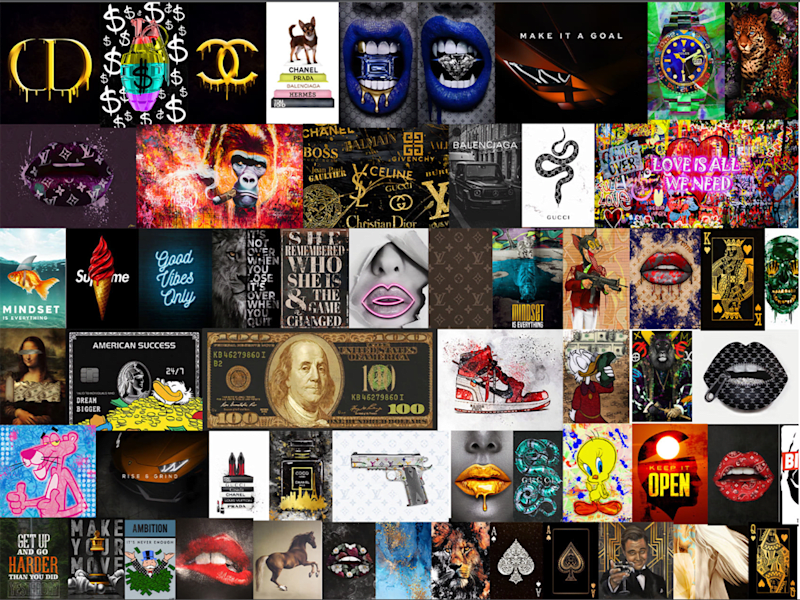 Cover image for design digital canvas art, wall art prints