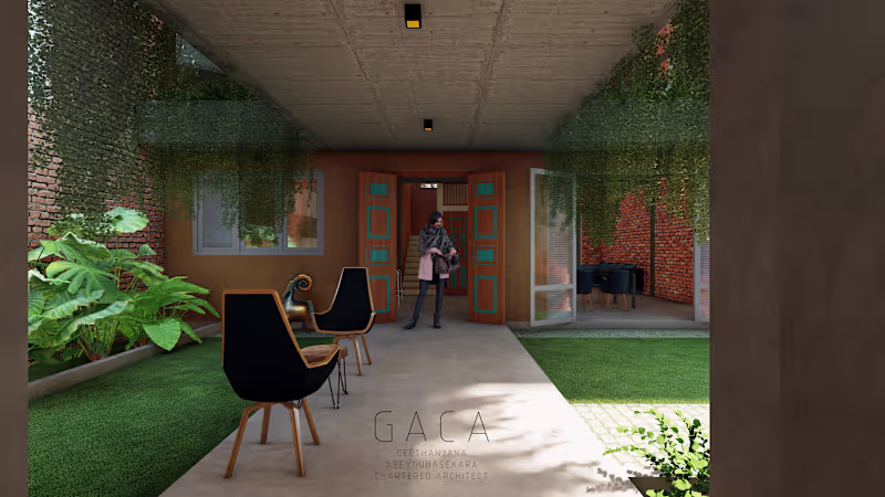 Cover image for Residence at Veyangoda, Sri Lanka