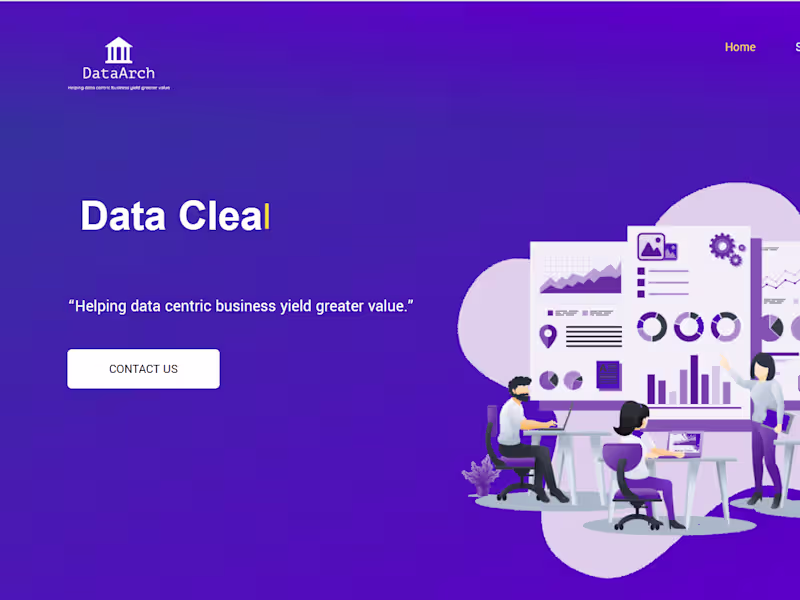Cover image for DataArch | DATA MANAGEMENT | CLOUD OPTIMIZATION | DATA LAKE IMP…