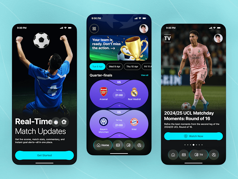 Cover image for Live Sports Streaming App