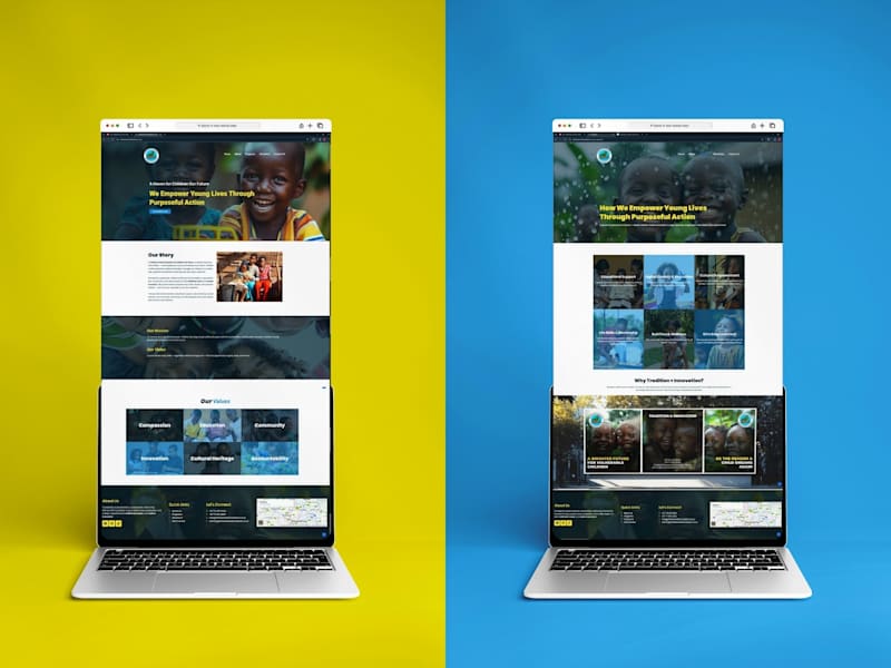 Cover image for Philisiwe Nest Foundation Rebrand and Website Redesign