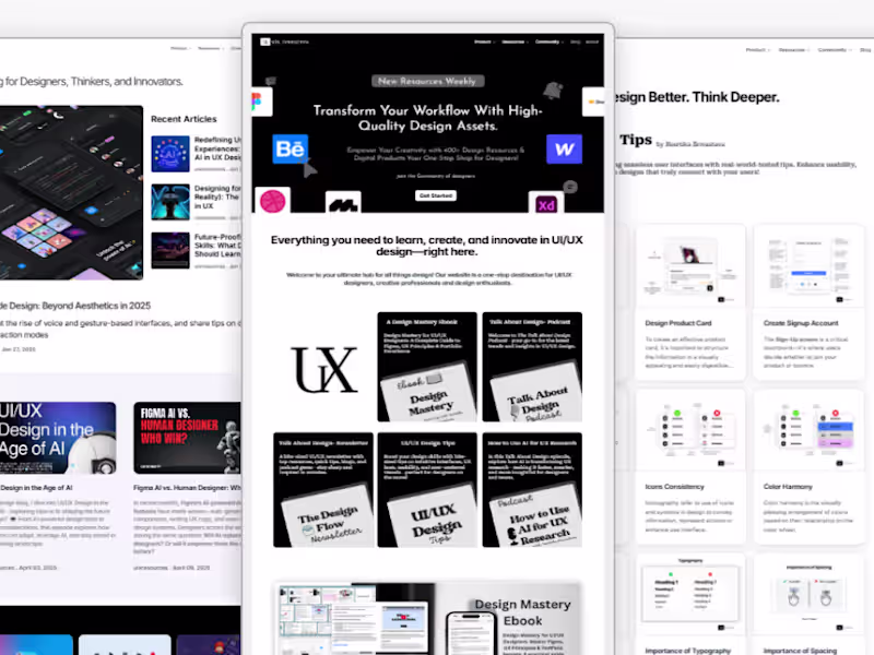 Cover image for Website Design and Development