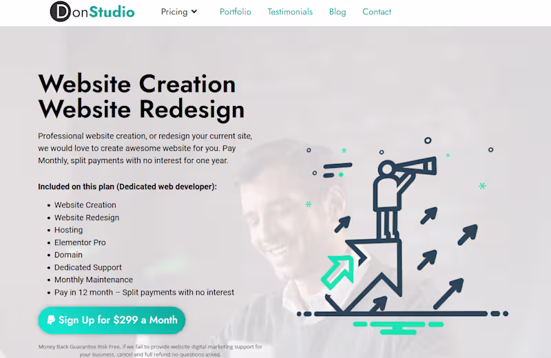 Cover image for Monthly Website Creation