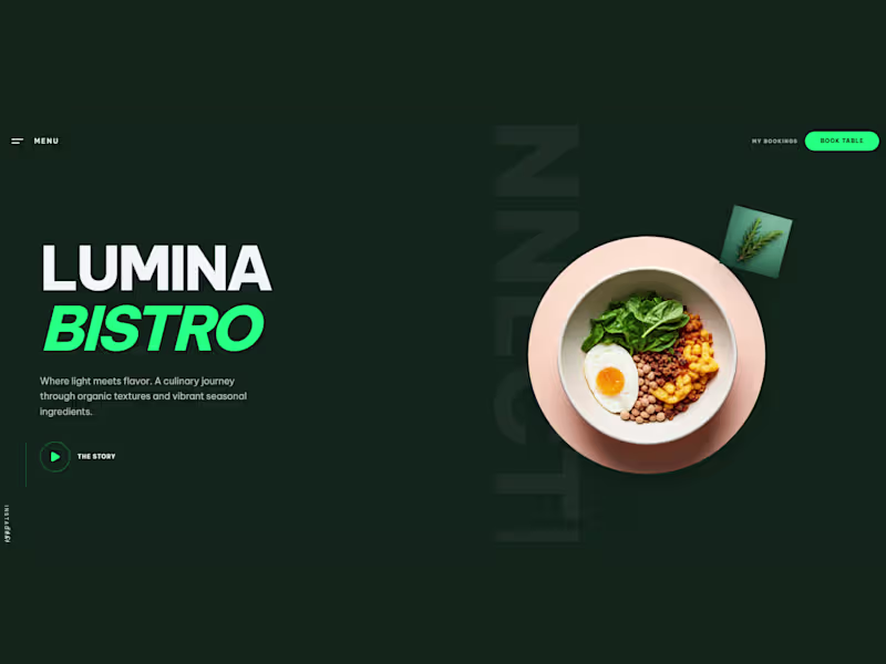 Cover image for Restaurant Website