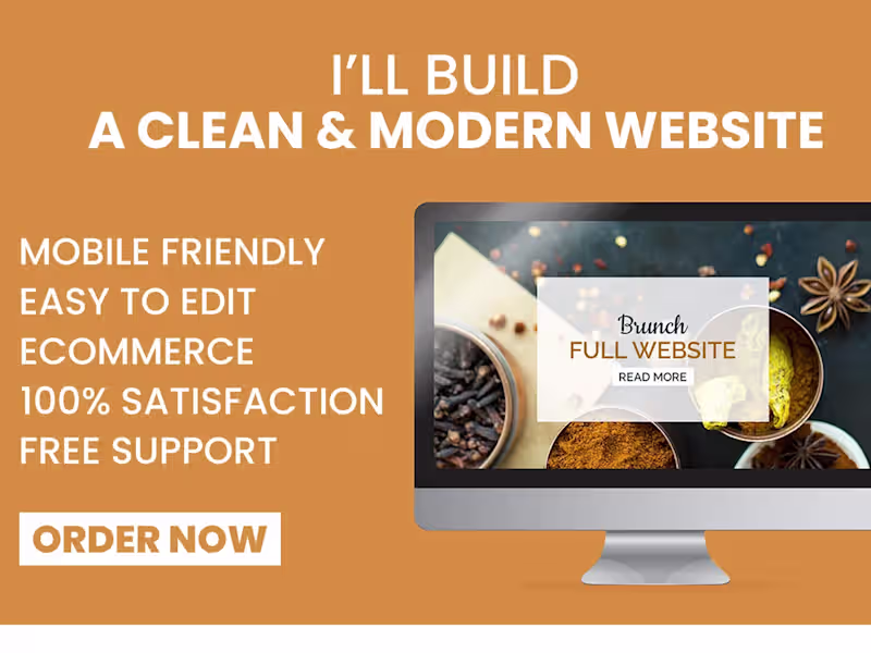 Cover image for I will build a Responsive Wordpress Website for your Business