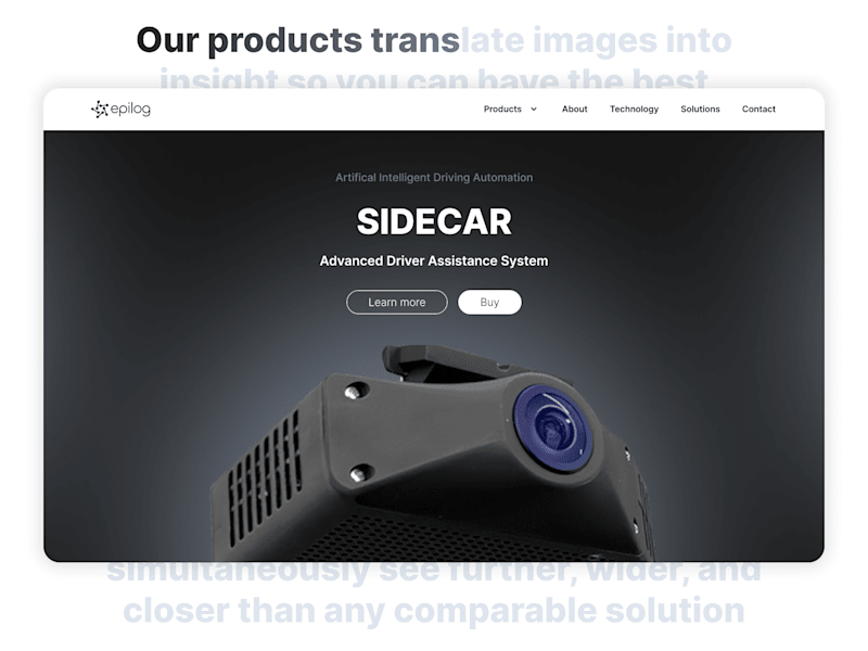 Cover image for Machine Vision Company Website Redesign