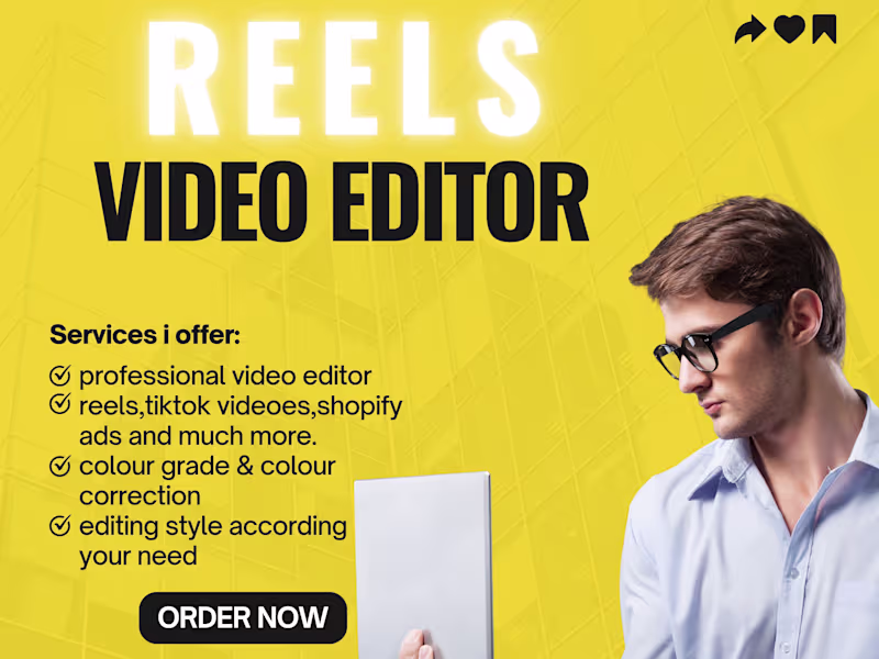 Cover image for Talking Head Reel Edit. 