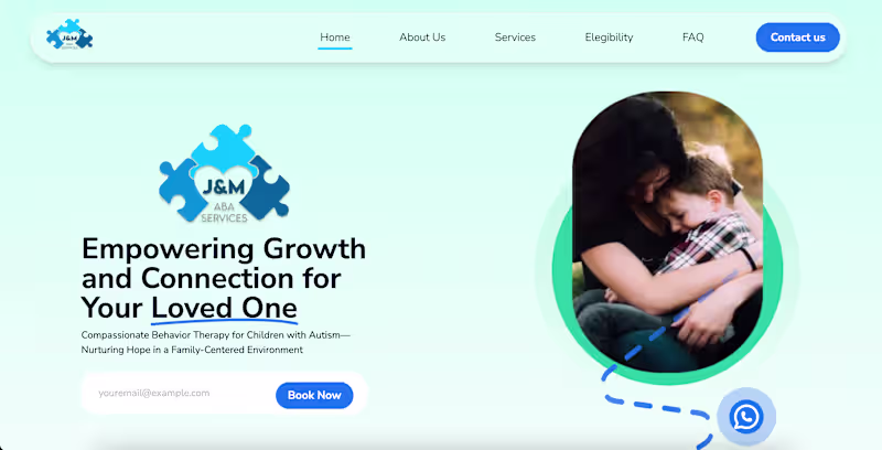 Cover image for Astro Frontend — ABA Services Website Showcase Sharing scree...