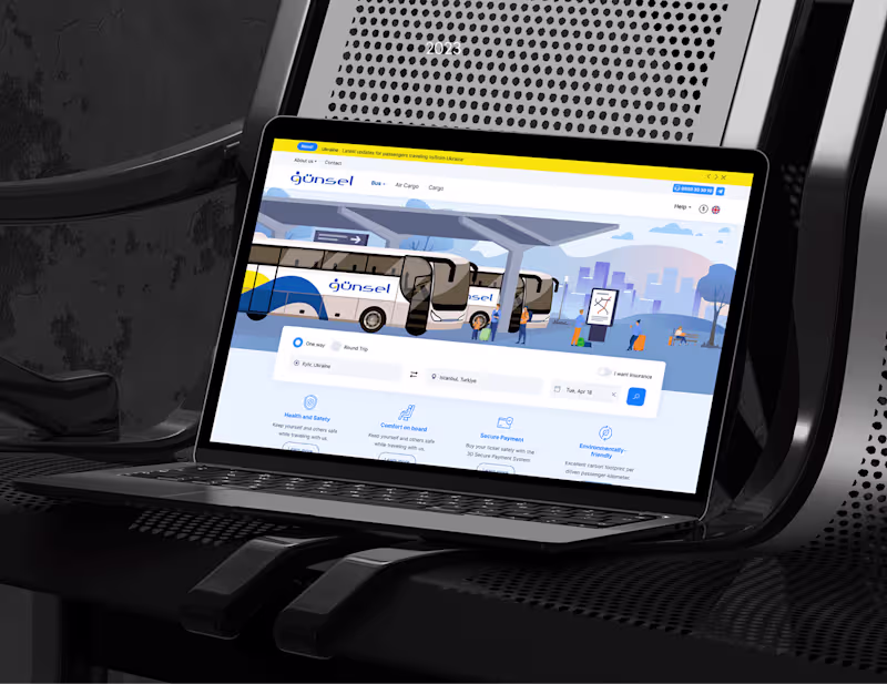 Cover image for Günsel Website Design