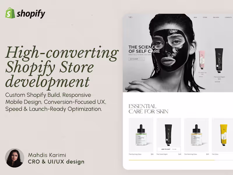 Cover image for High‑Converting Shopify Store Development