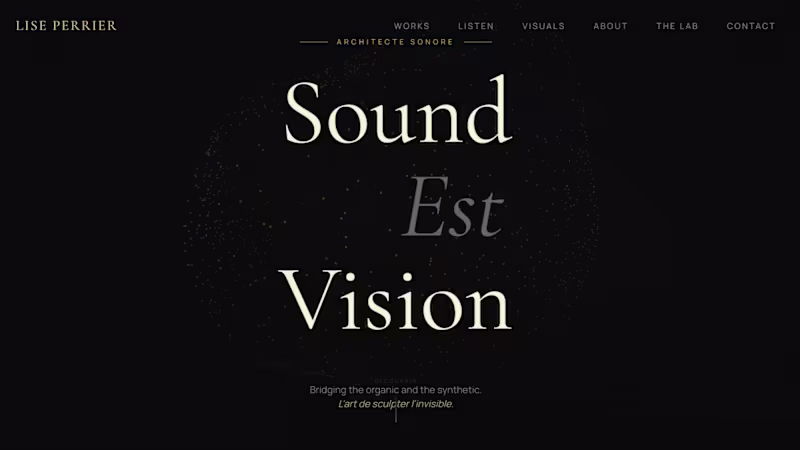 Cover image for Not just a website, an experience. Animated, immersive, and ...