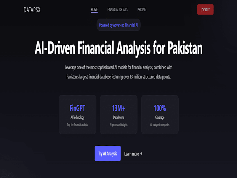 Cover image for AI-Powered Financial Analysis & Chatbot – FinXtract