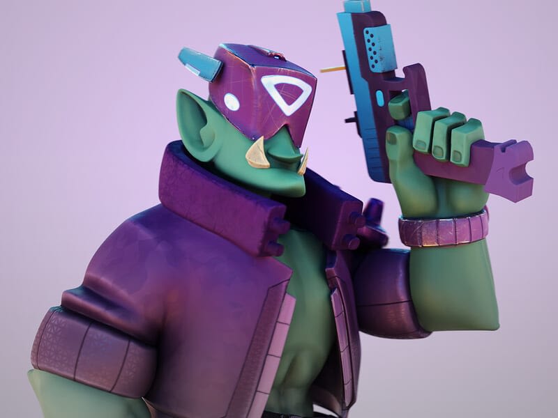 Cover image for Cyberpunk Orc