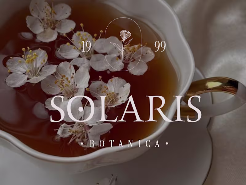 Cover image for Visual Identity Design for Solaris Botânica
