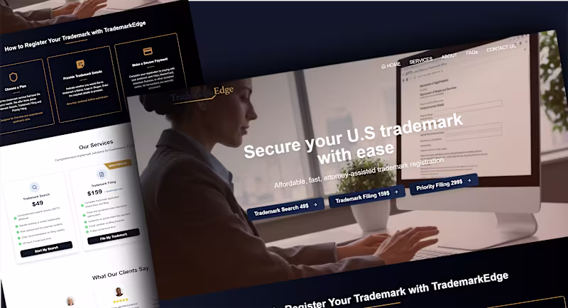 Cover image for I recently completed a clean, modern website for a client — ...